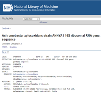 Publication certificate