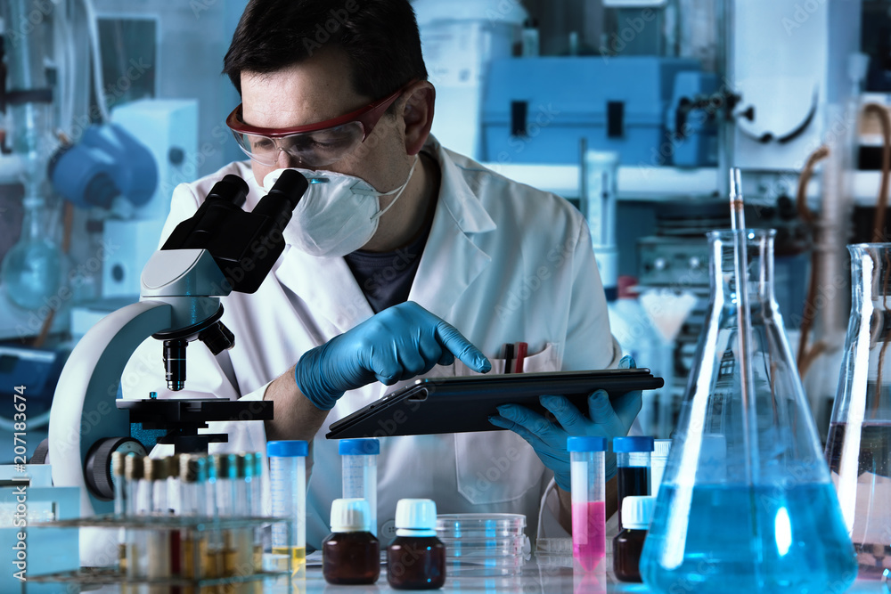 Scientific research lab