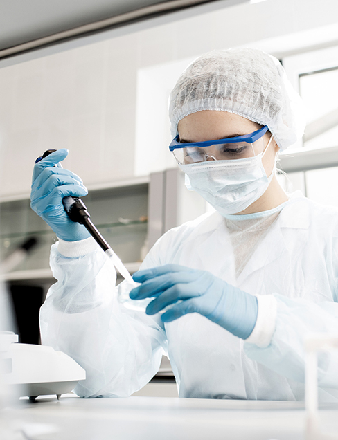 scientist or lab technician